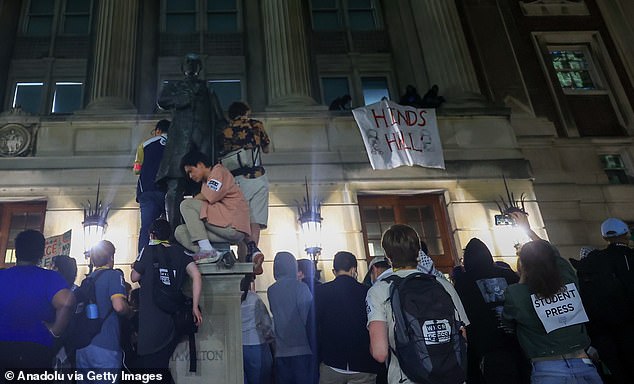 NYPD officers arrested dozens of protesters on April 30 and cleared Hamilton Hall after it was seized by students who barricaded themselves inside