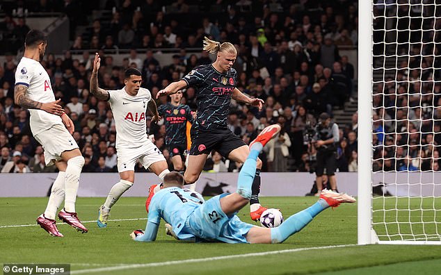 Celebrating Erling Haaland's opener was a terrible feeling, but many supporters did