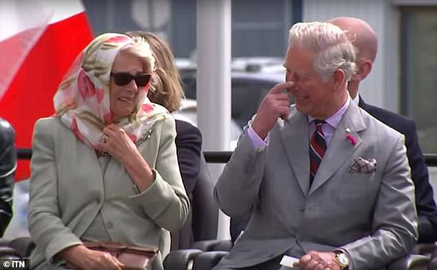 Charles and Camilla burst into tears as they watch a performance of traditional Inuit throat singing in Canada in 2017