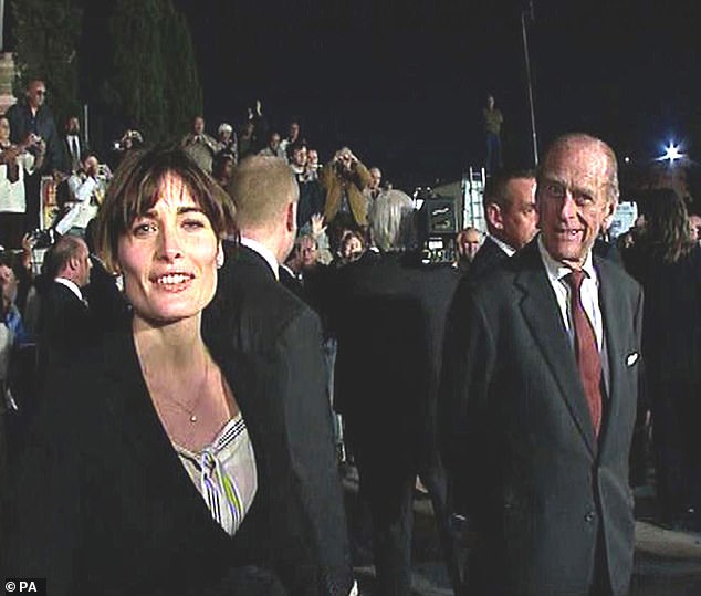 Prince Philip proves he can still make the ladies jump by getting behind ITN Royal correspondent Romilly Weeks as she delivers a live on-camera report in Malta in 2007