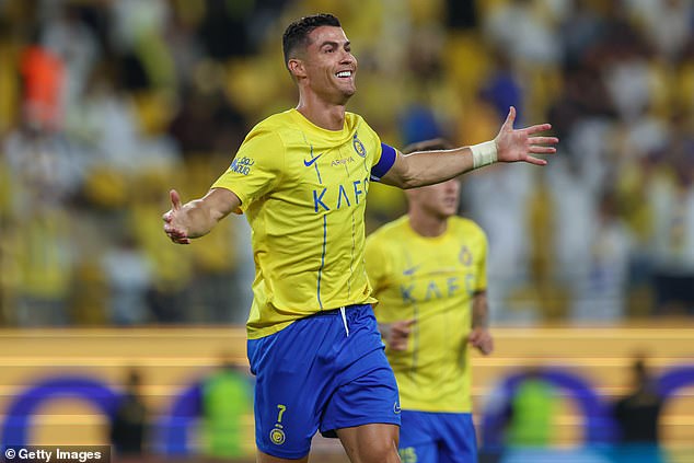 Cristiano Ronaldo leads the way with profits of £205 million this year - with £157 million from Al-Nassr