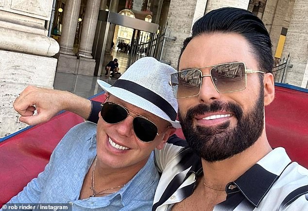 During their first show together, which aired on BBC2 on Sunday night, Rylan posted a message urging viewers to listen in, saying: 'This man has become family to me'