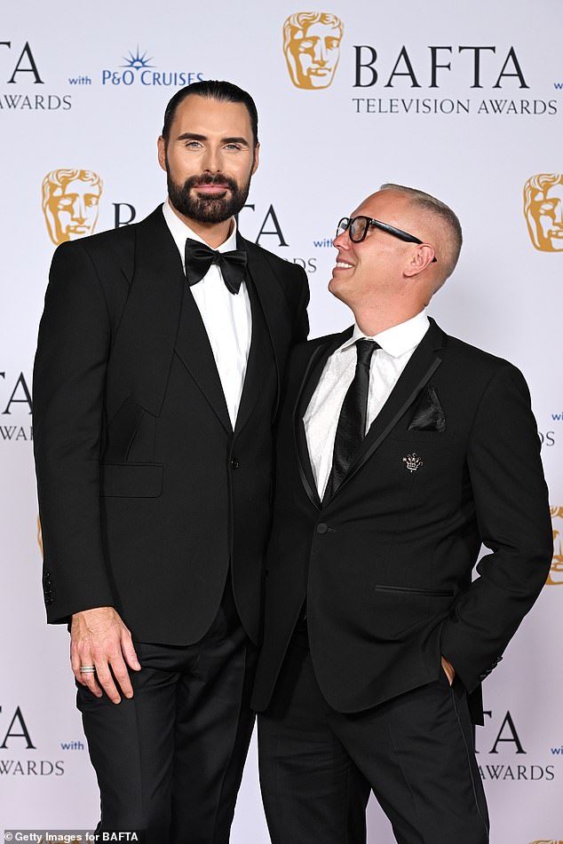 During Sunday night's TV Baftas, Rob admitted he has developed a deep bond with Rylan.  He described him as the 