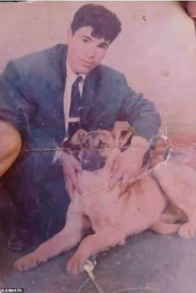 It is believed that his family believed him to be dead, killed during the Algerian civil war that raged more than two decades ago.  Family members claim the dog was poisoned after it started smelling Omar's scent up close