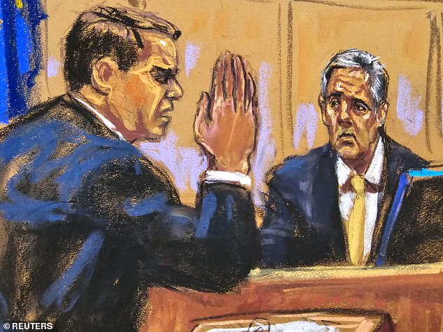 Trump attorney Todd Blanche finally attacked Cohen on Thursday