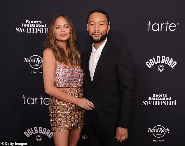 Chrissy Teigen and John Legend stole the show at the event at the Hard Rock hotel in New York