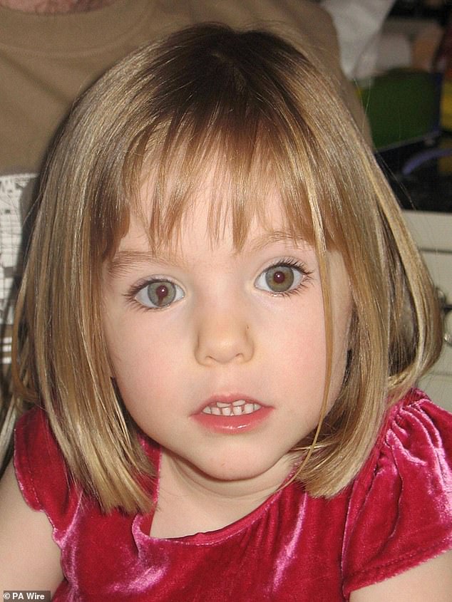 Madeleine McCann disappeared from a holiday resort in Portugal in 2007 at the age of three