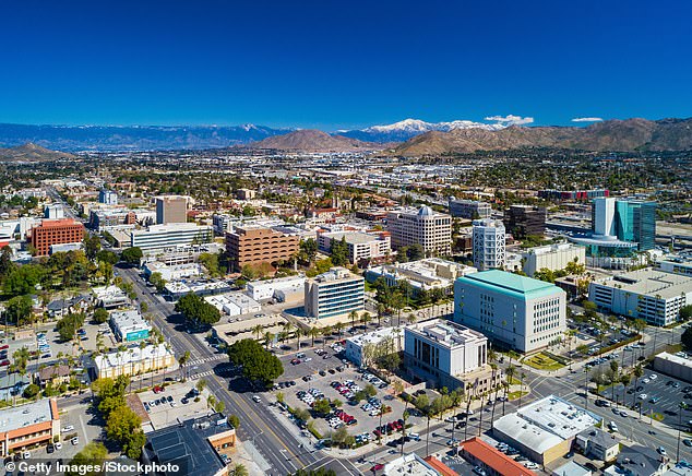 Located in Riverside County, Menifee has emerged as one of the state's largest population growth centers, adding more than 2,000 residents in the past year (Photo: Aerial view of the Downtown Riverside skyline)