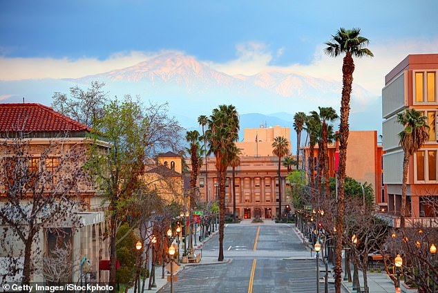 Victorville in San Bernardino County also experienced significant growth, bringing its population to nearly 140,000, surpassing cities such as Santa Clara and Berkeley and approaching the size of Pasadena and Orange.  (Image: San Bernardino is a riverside town)