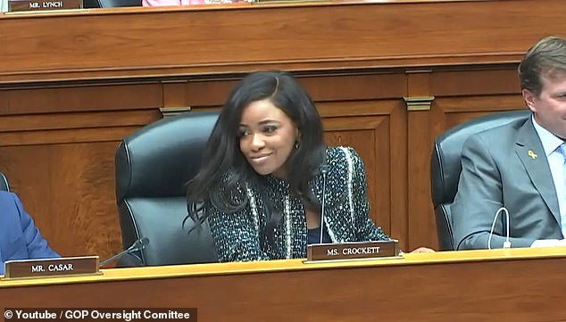 Rep. Jasmine Crockett, D-Texas, hit back at Greene, asking the committee chair whether personal attacks such as 