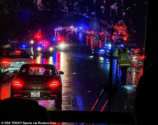 A massive traffic jam following the fatal accident later led to Scheffler being arrested by police