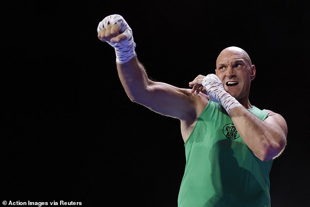 1715970302 872 Tyson Fury LOSES his cool as he weighs in two