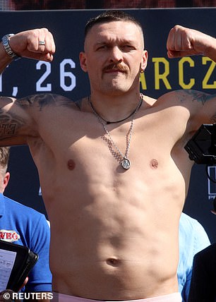 Usyk has prepared for his fight with Fury