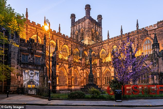 Chester Cathedral, where the Duke's wedding will take place next month