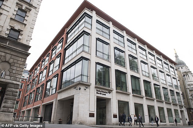 Deumic was based in the bank's London office (photo)