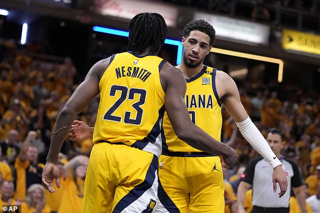 Tyrese Haliburton added 15 points as the Pacers forced a Game 7 at Madison Square Garden