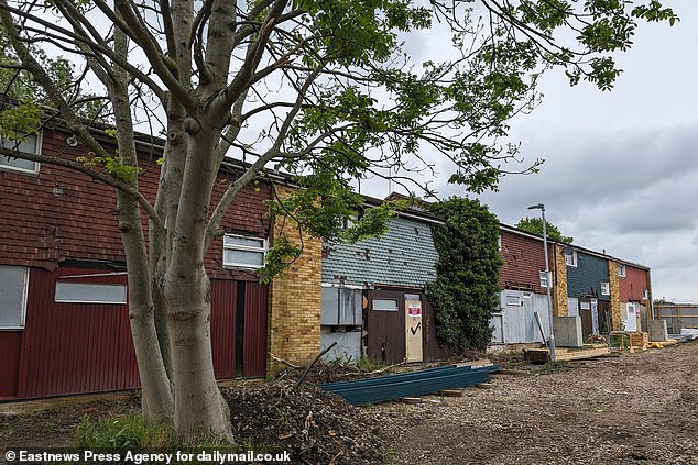 Desperate residents say they have no idea what the future holds for the homes they live in after a £250 million regeneration project collapsed during construction work