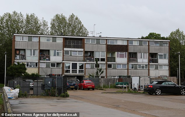 Houses on the Craylands estate that are still lived in – it is not known if they will be part of the redevelopment program