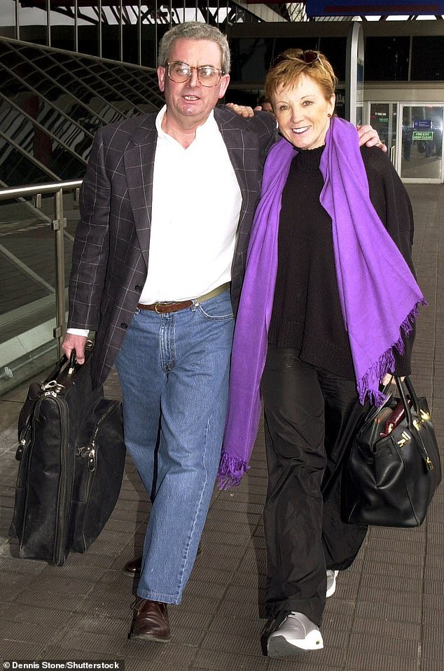 Anne was at the height of her career at the time and the divorce reportedly cost her £20 million (Photo: John and Anne in 2001)