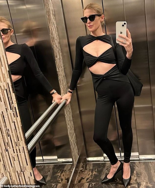 This isn't the first time the actress has worn an outfit that showed off her abs.  In February, the Gossip Girl actress snapped a photo in her Lauren Active Suit ($325) from the brand Port de Bras