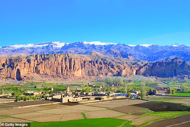 An Australian tourist was among foreigners injured in the armed attack, which took place in the bazaar in the town of Bamyan (pictured) in central Afghanistan