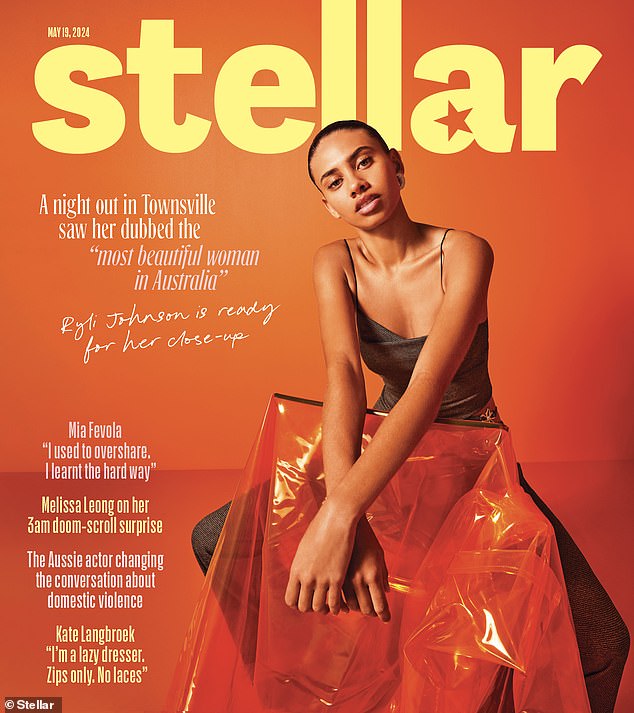 Ryli recently starred in her very first photo shoot and appeared on the cover of Stellar Magazine - and she loved every minute of it