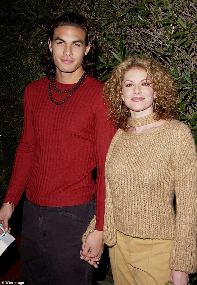 She even got engaged to Momoa (pictured together in 2001), but their relationship ended after six years when Momoa – now a Hollywood A-lister known for roles in Aquaman and Game of Thrones – started dating actress Lisa Bonet.