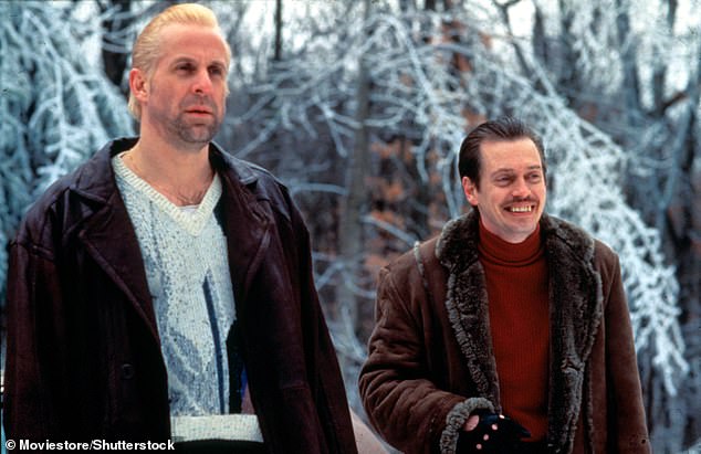 The actor has had a career spanning four decades and is best known for his roles in the HBO series Boardwalk Empire and films like 'Fargo' (pictured with co-star Peter Stormare)