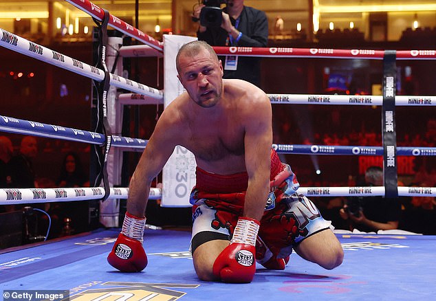 Kovalev was able to get back to his feet to hear the final bell, but lost on points