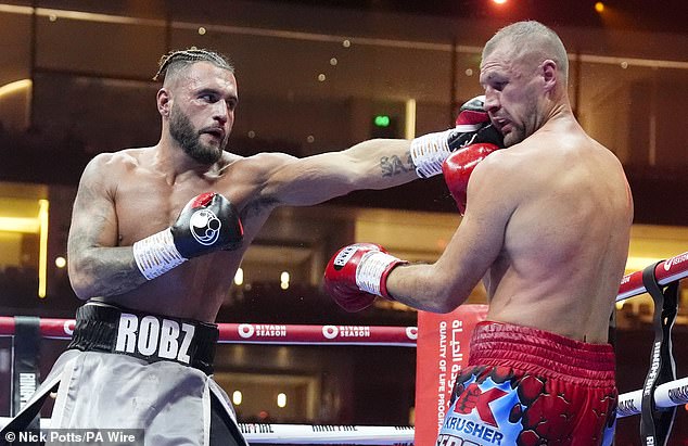 It was Kovalev's first fight in two years and he was completely defeated