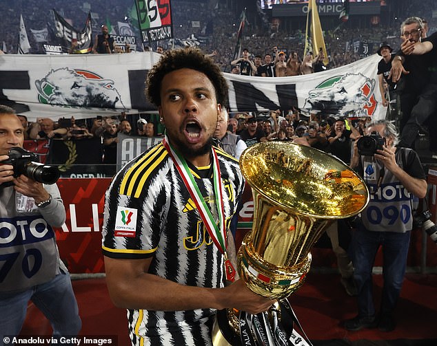 McKennie helped Juventus end their three-year wait for a trophy, beating Atalanta 1-0 in the Coppa Italia final