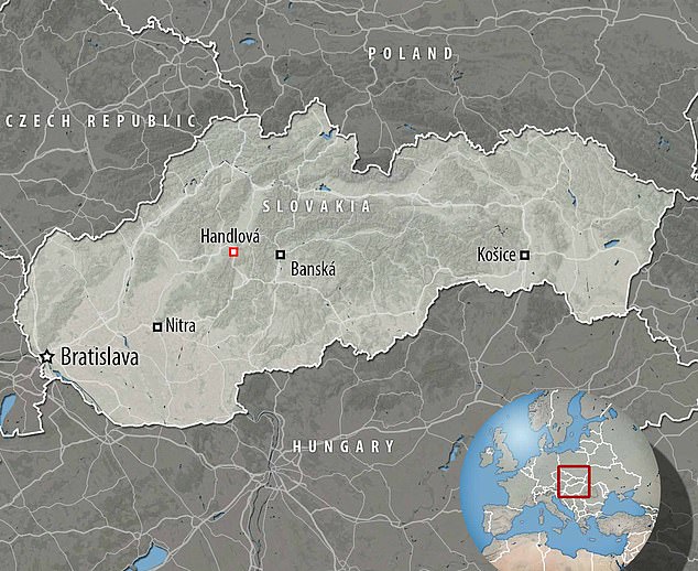 The prime minister was shot in Handlova, northeast of Bratislava, in the central European country