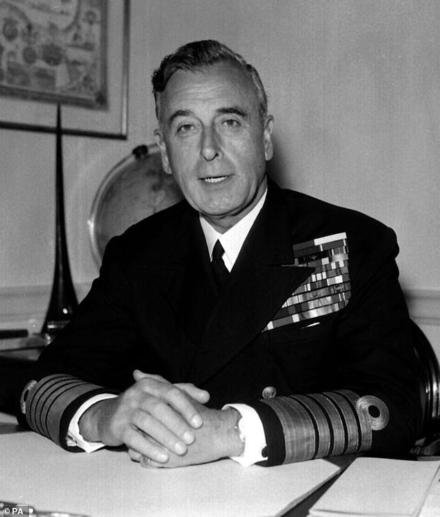 The brutal murder of Lord Mountbatten (pictured), affectionately known as 'Uncle Dickie' by the royal family, deeply affected Charles