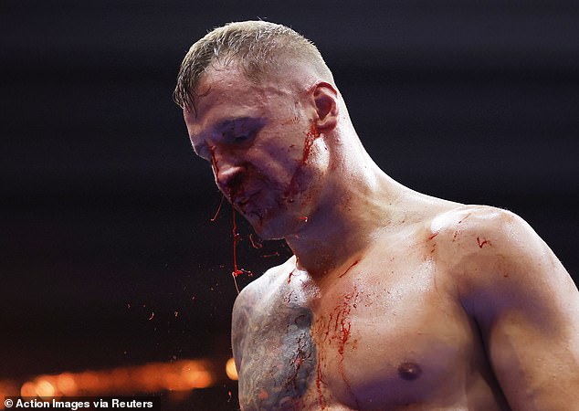 Briedis suffered a nosebleed in the middle rounds as Opetaia built a lead on the scorecards