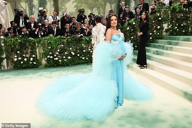 Lea wowed at the Met Gala in New York earlier this month
