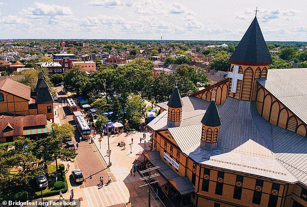 Located 60 miles south of New York City, Ocean Grove was originally founded as a Methodist retreat