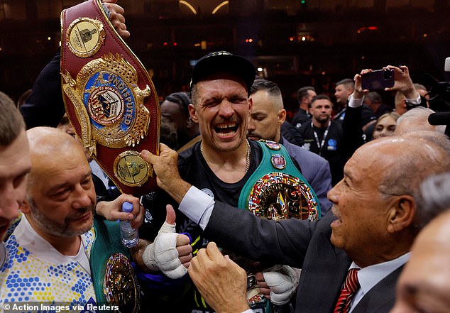 The victory makes Usyk the first undisputed heavyweight champion of this century