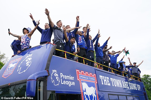 Elsewhere, Ipswich completed a great 'out of exile' story as they returned to the top flight