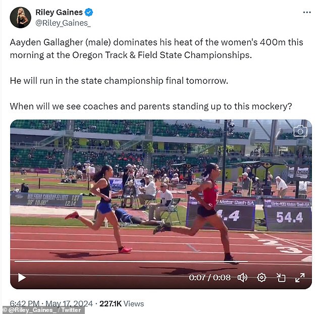 Gaines claimed that Gallagher 