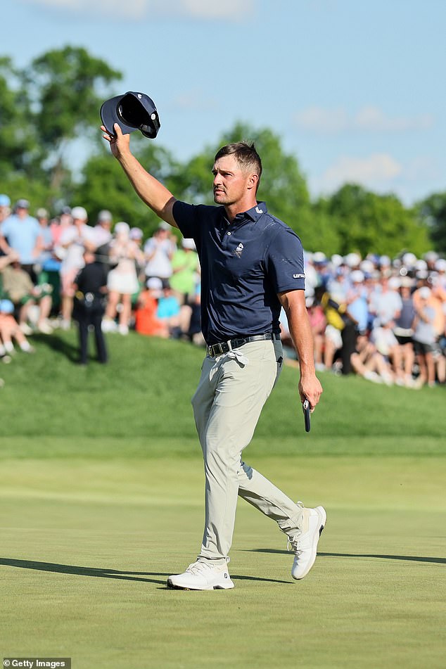 The 30-year-old fell one shot short of Xander Schauffele for the win at Kentucky on Sunday