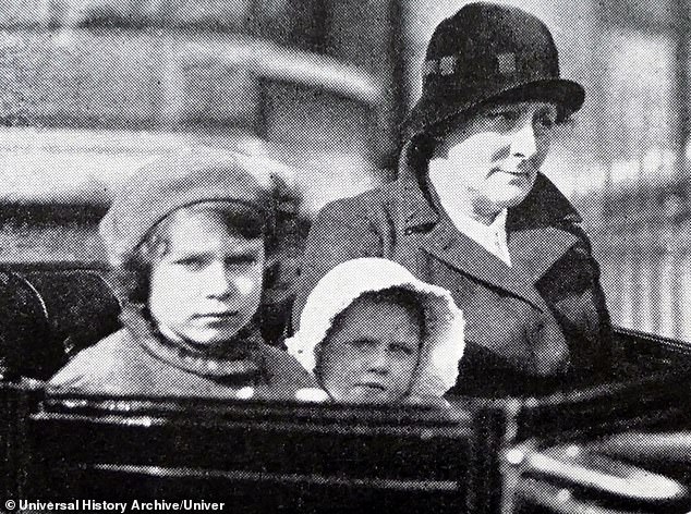 Princess Elizabeth (left) and Princess Margaret (center) adored their nanny Clara (right).  They affectionately called her Ala