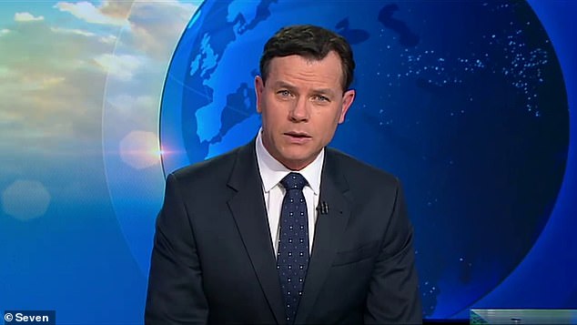 It comes after Channel Seven's staff massacre took a turn last week, days after reports claimed Mark Ferguson (pictured) would be 'shuffled' as the weekday newsreader