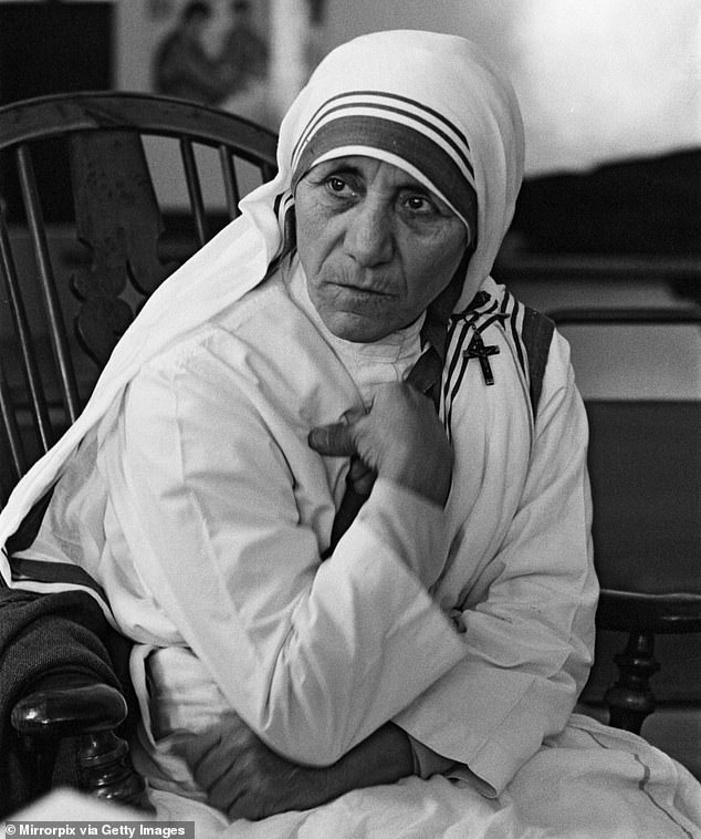 Naomi has been identified as the perfect candidate for the role of Mother Teresa (pictured in 1968)