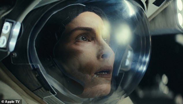 The actress recently played the role of an astronaut in the space-based Apple TV+ series Constellation (pictured)