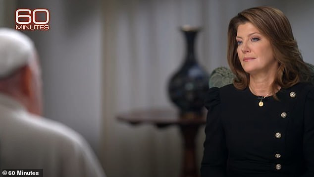 The rare interview with Norah O'Donnell aired on Sunday evening