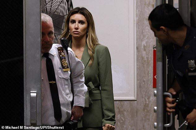Lawyer Alina Habba returns to the courtroom on May 20, 2024 after a brief break in Trump's hush money case