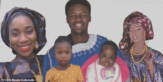 Djibril Diol, his wife Adja, 23, their 21-month-old daughter Khadija, along with Diol's sister Hassan and her six-month-old daughter Hawa, were killed in the fire