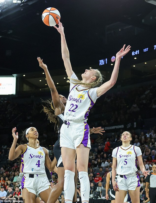 The pair made their WNBA debuts last week after being drafted by the Sparks