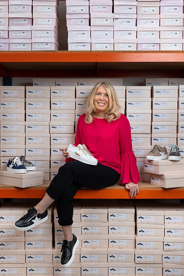 The CEO, Lisa Kay, always thinks two seasons ahead to ensure they keep up with all the shoe fashions