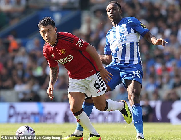 United's depleted squad has been improved by the return of defender Lisandro Martinez